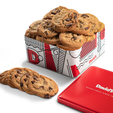 David'S Cookies 2Lbs Chocolate Chunks Fresh Baked Cookies - Handmade And Gourmet Cookies - Delectable And Made With Premium Ingr