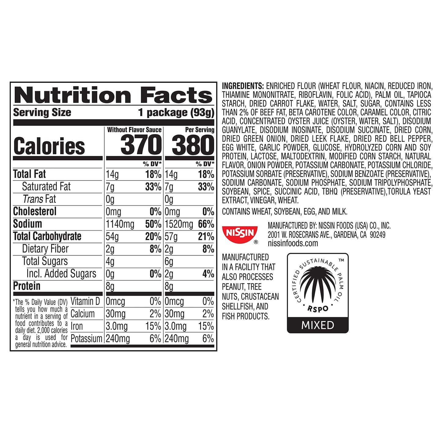 Nissin Top Ramen Bowl Ramen Noodle Soup, Beef, 3.28 Ounce (Pack of 6)