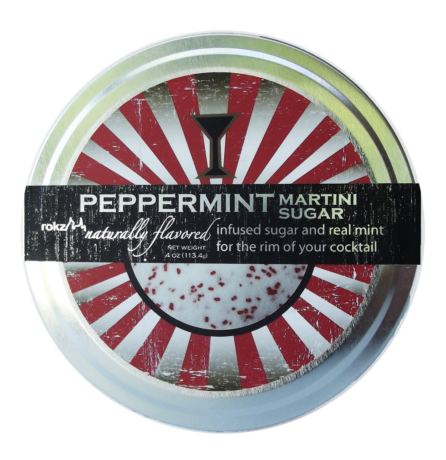 Rokz Peppermint Infused Mixed Flavor Sugar