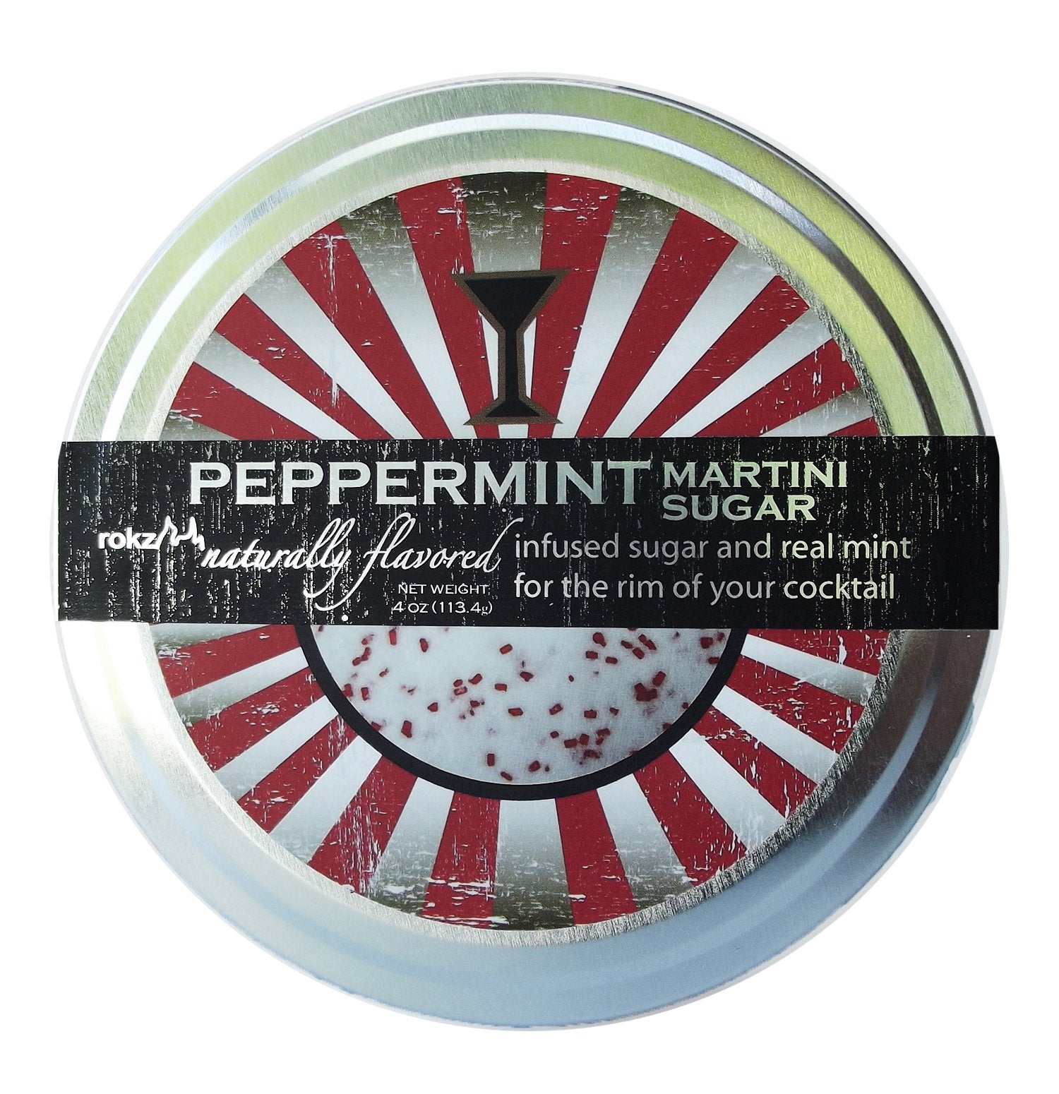 Rokz Peppermint Infused Mixed Flavor Sugar