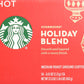 Starbucks K-Cups 54-Count Holiday Blend Medium Roast Coffee Limited Edition