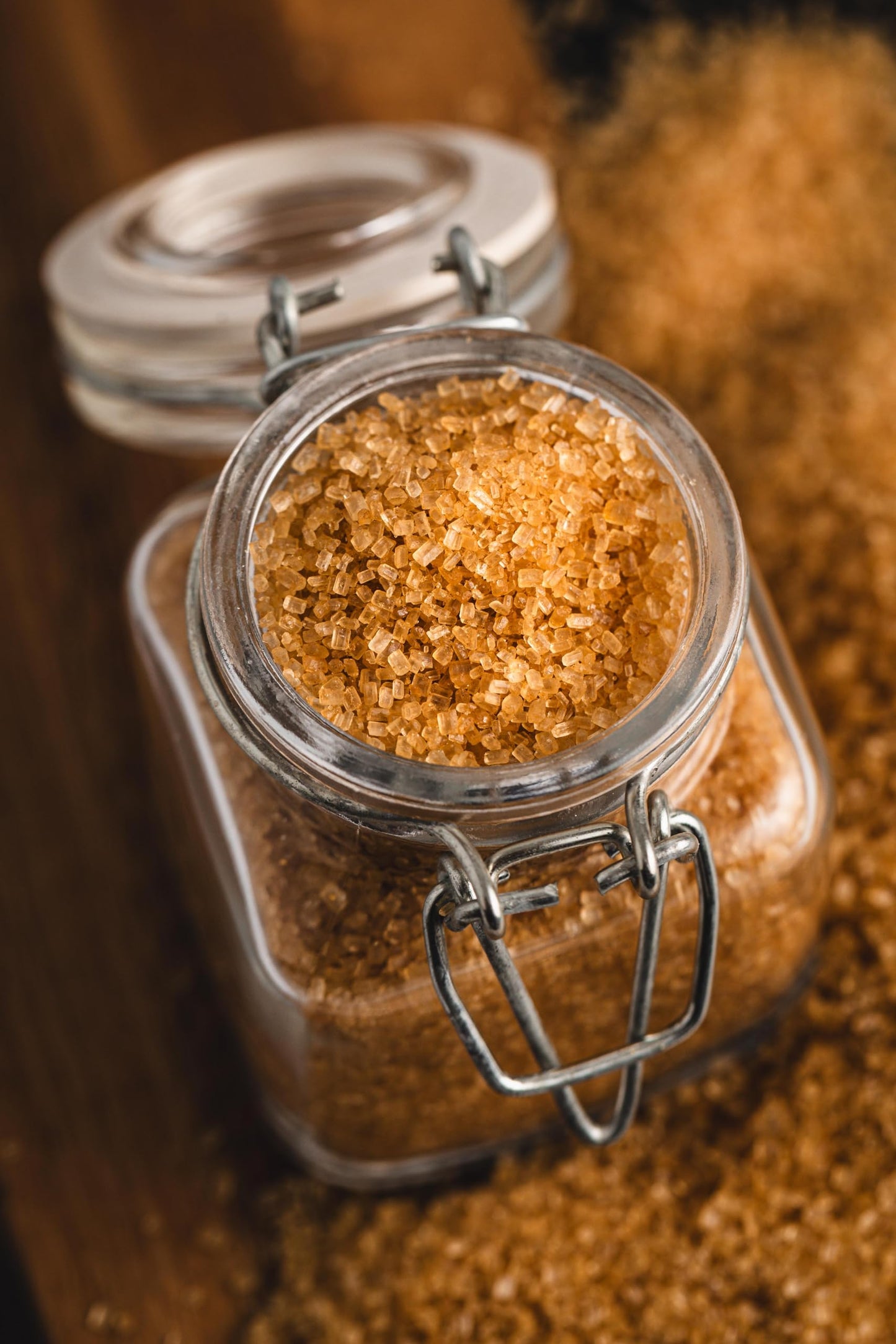 India Tree Mauritius Demerara Raw Sugar, 1.75-Pound Jar, Granulated Unrefined Cane Sugar, Amber Color, Mild Molasses Flavor