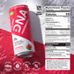 HYDRADNA Clean Performance Drink, Zero Sugar, 120 mg Organic Caffeine, Watermelon, 12 Fl Oz (Pack of 12)