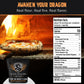 Black Dragon Grain Type 00 Wheat Flour, Organic Hard Red Winter, 5LB Bag (80 Ounce)