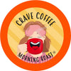 Crave Beverages Morning Light Roast Coffee Pods for Keurig, 100 Count, Morning Roast