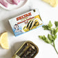 Sultan Moroccan Season Sardines in Oil, High Protein, No Additives, Paleo, Keto Friendly, 4.38oz (Pack of 50)