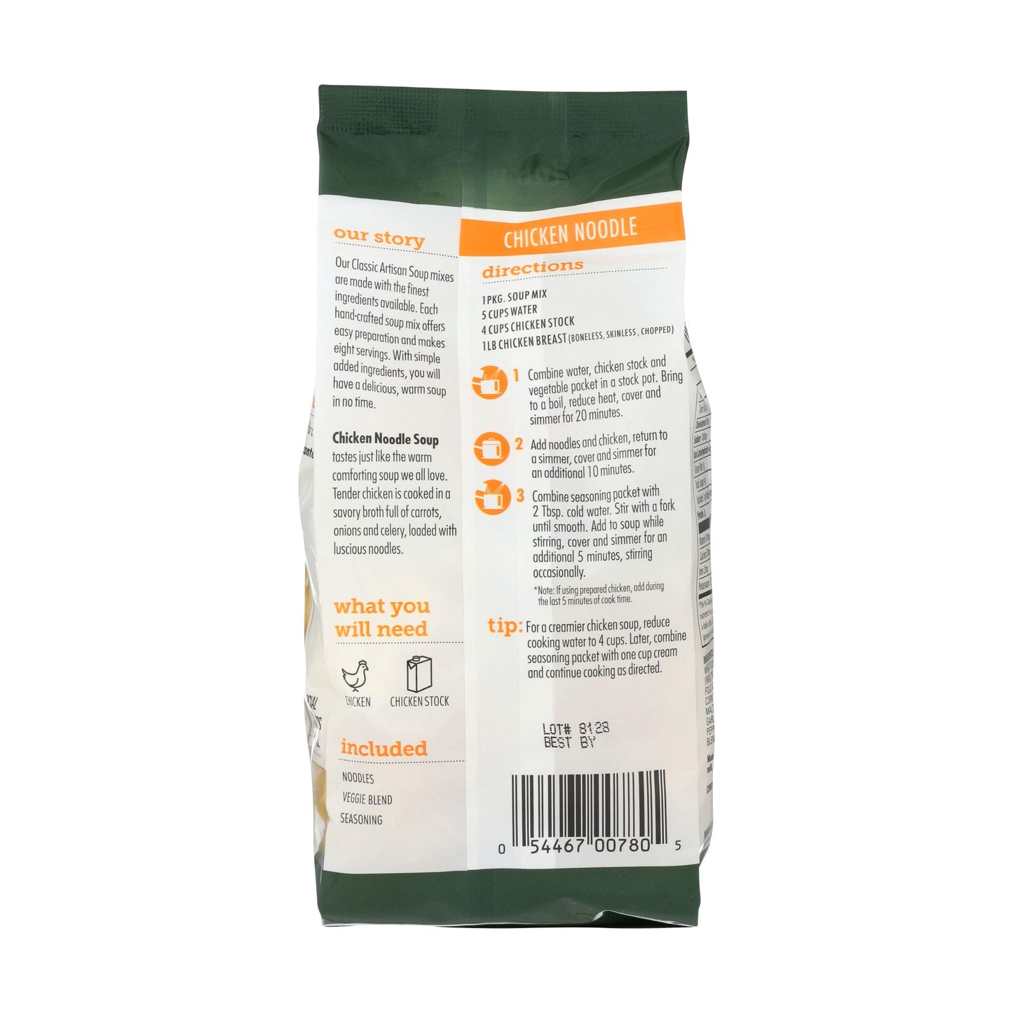 Canterbury Naturals Chicken Noodle Soup, 6.5 Ounce, Pack of 1