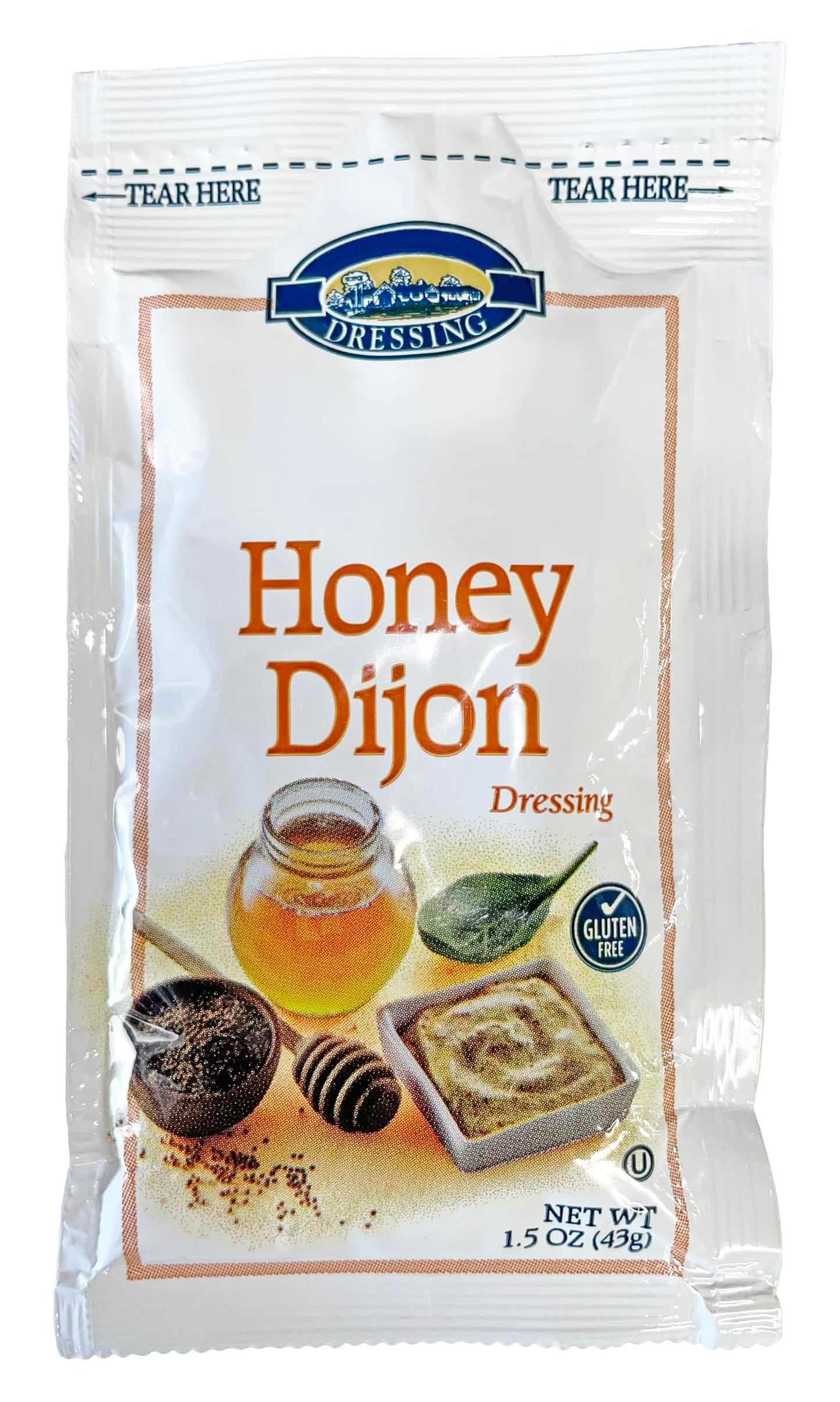 Salad Dressing 1.5 Oz. Packet | Pack Of 12 | (Honey Dijon Mustard)