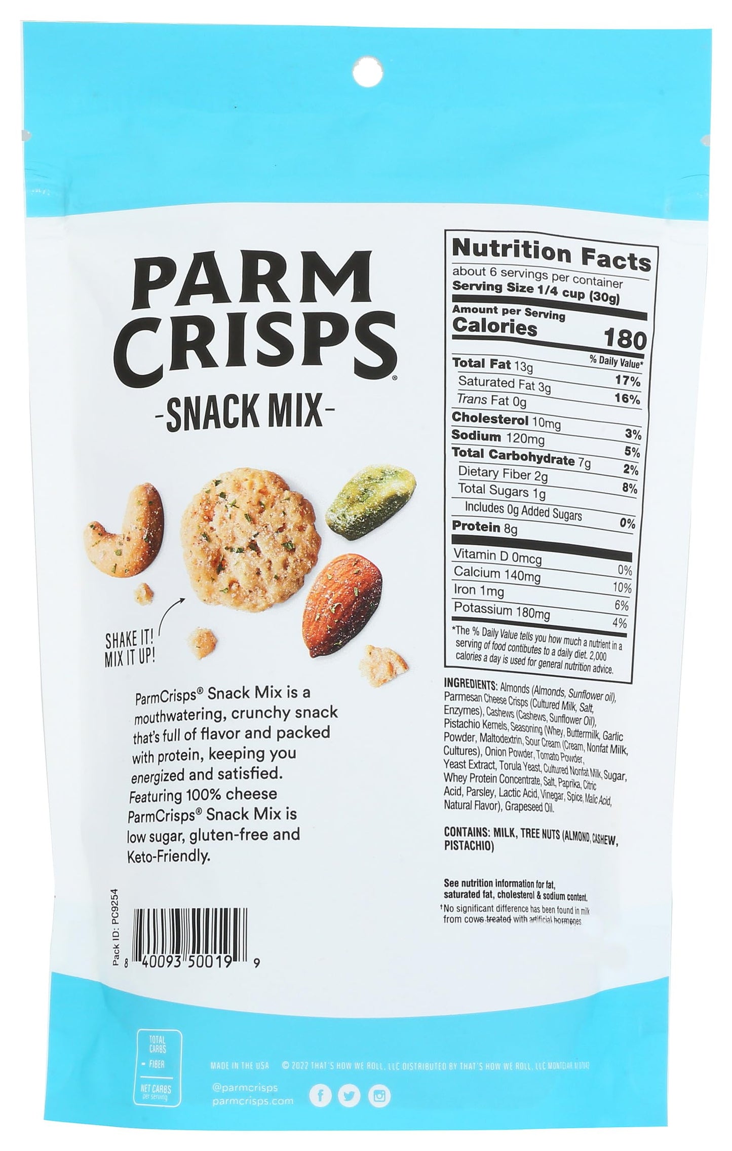 PARM CRISP RANCH SNCK MX ( 12 X 6 OZ   )