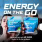 GYMGUM Energy Caffeine Gum | Sugar-Free, Keto-Friendly | 50mg Caffeine | 120 Count | Arctic Mint