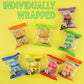Bulk Krabby Patties Halloween Gummy Mix, Individually Wrapped Trick or Treat Candy, 60 Pieces Total, 19.05 Ounces