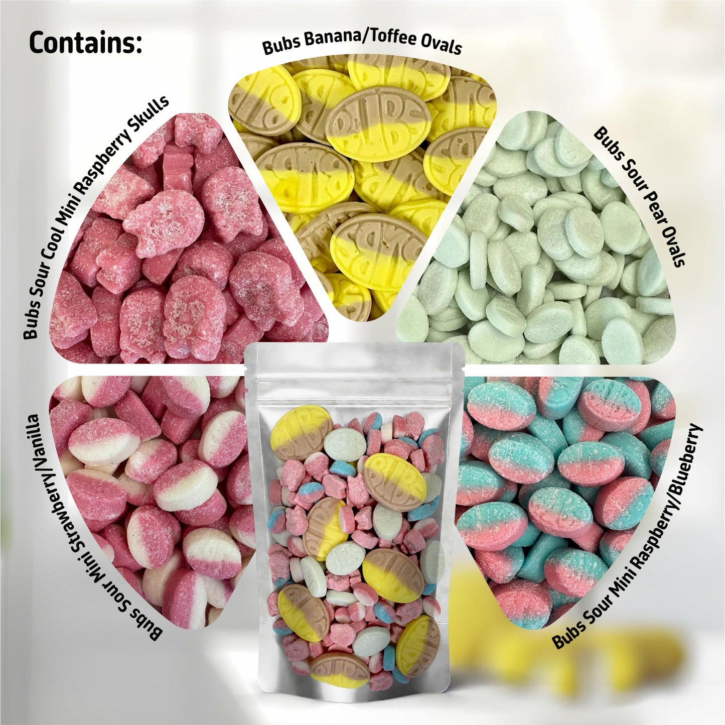 Scandylicious Swedish Candy Mix - Vegan Sour & Sweet Sampler, 1 LB, Gelatin-Free
