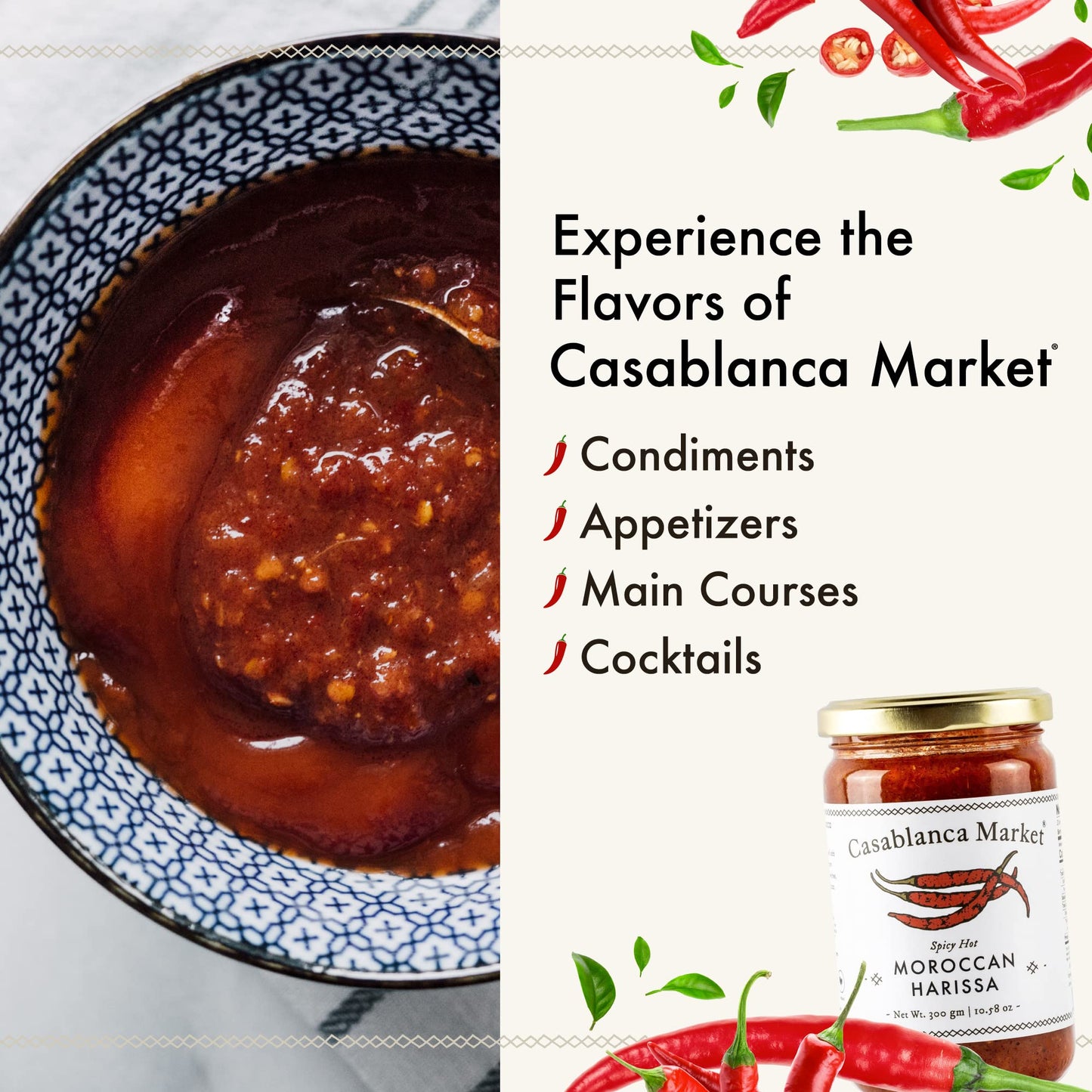 CBLANC MOROCCAN HARISSA ( 6 X 10.58 OZ   )