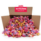 Candy Variety Pack - 10 Pounds Over 700 Pieces - Smarties, Taffy, Lollipops, Fruit Gum - Pinata Stuffers - Bulk Box