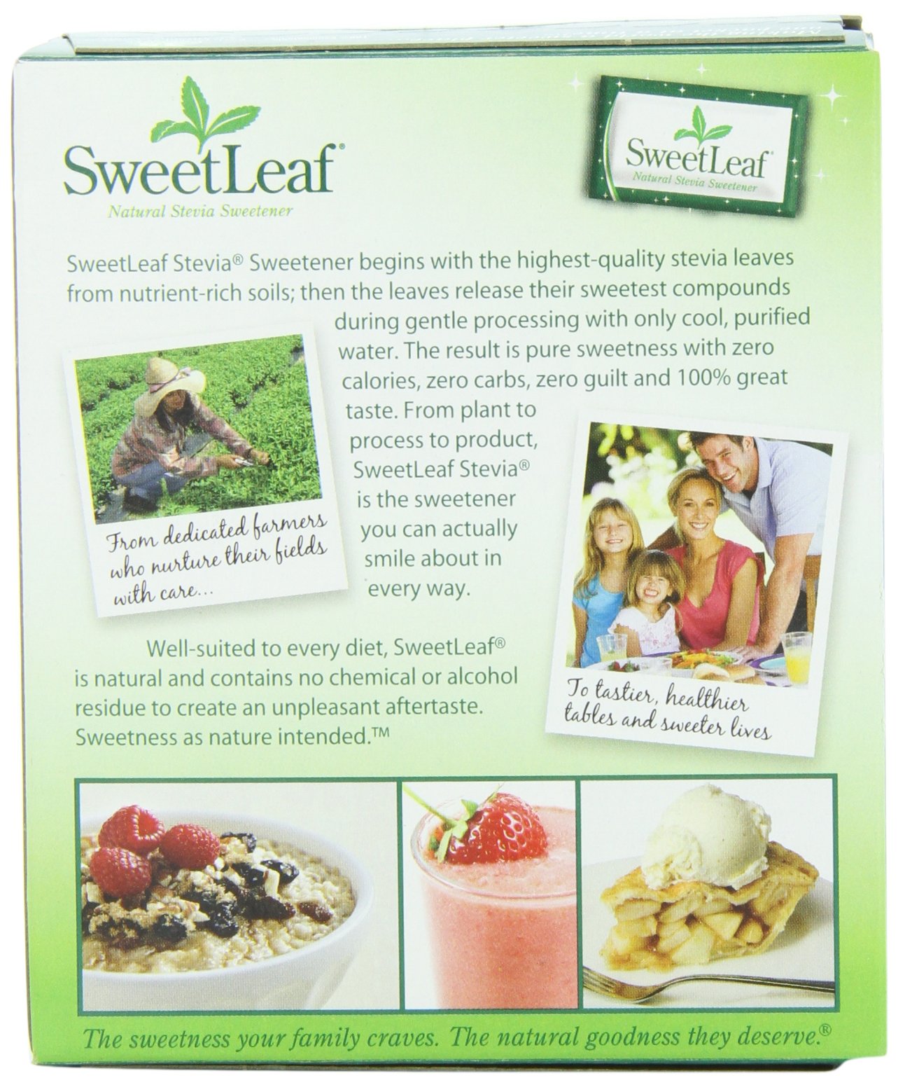 Sweetleaf Stevia Sweetener Stivia Pkt 1Grm