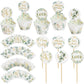 Henoyso 72 Pcs Cupcake Decoration Set Include Cupcake Wrappers And Cupcake Wrapper Toppers Cake Topper For Birthday Party Weddin
