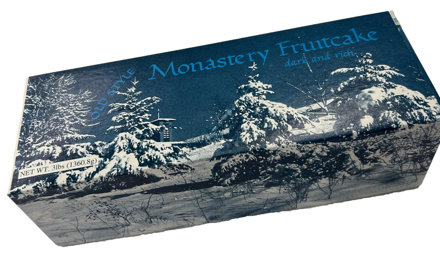 Trappist Abbey Fruitcake – 3lb Traditional Fruit Cake in Gift Box, Ideal Christmas Gift, Model TRA010-003