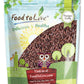 Food to Live Cacao Nibs, Raw Unsweetened, Kosher Vegan, 8 Ounces