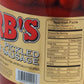 Herbs Red Hot Pickled Sausage (1 Gal. Jar) 39 Count Beef & Chicken No Pork ( From Jersey Candy Company)