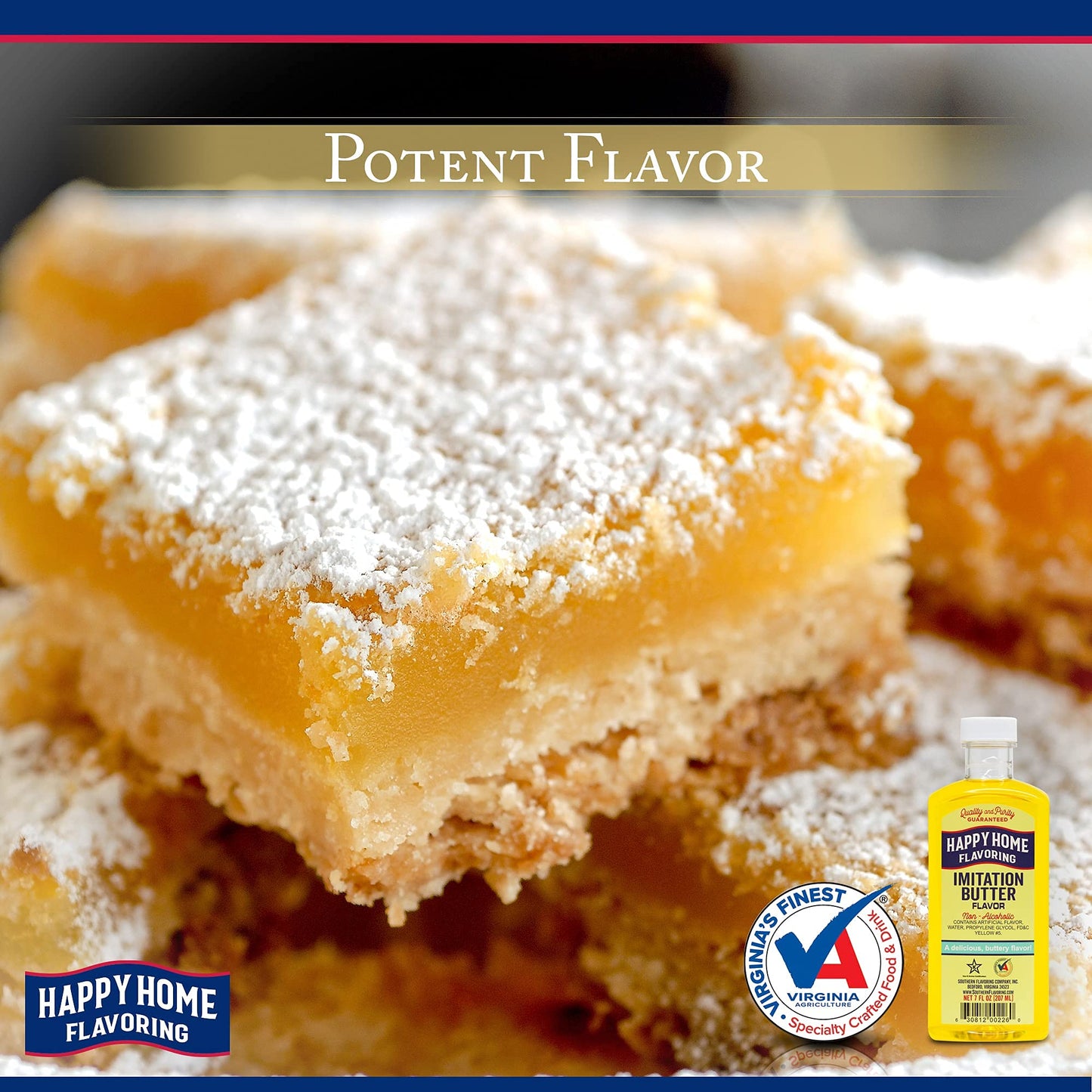 Happy Home compatible with Butter Flavoring, Non-  ic, Certified Kosher, 7 oz.