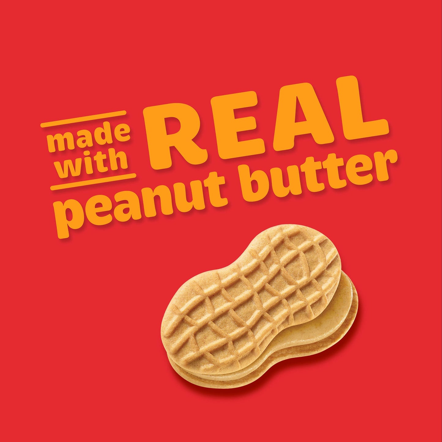 Nutter Butter Peanut Butter Sandwich Cookies, 12 Snack Packs (4 Cookies Per Pack)