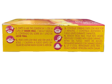 D Gari pack of 2 Flan 4.7oz, Prepare with milk, Quick Snacks, Vanilla Dessert, Gelatin, Mix, Mexico, Powder