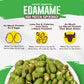Biena Crispy Roasted Edamame Beans Snack - High Protein Low Carb Snack for Adults & Kids, 12g-13g Protein per Serving - Made w/A