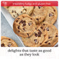 Davids Cookies Gluten-Free Chocolate Chip Cookies 9-pack - Gourmet Cookies with No Added Preservatives - Fresh Bakery Dessert -