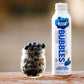 Just Bubbles Huckleblueberry - Pure Premium Sparkling Spring Water In A Fully Recyclable Reusable Eco-Friendly Bottle - 100% Mou