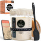 Oscars Bakery Sourdough Starter Jar Kit – 40 oz Glass Crock with Lid, Includes Accessories & Recipe for Bread Baking