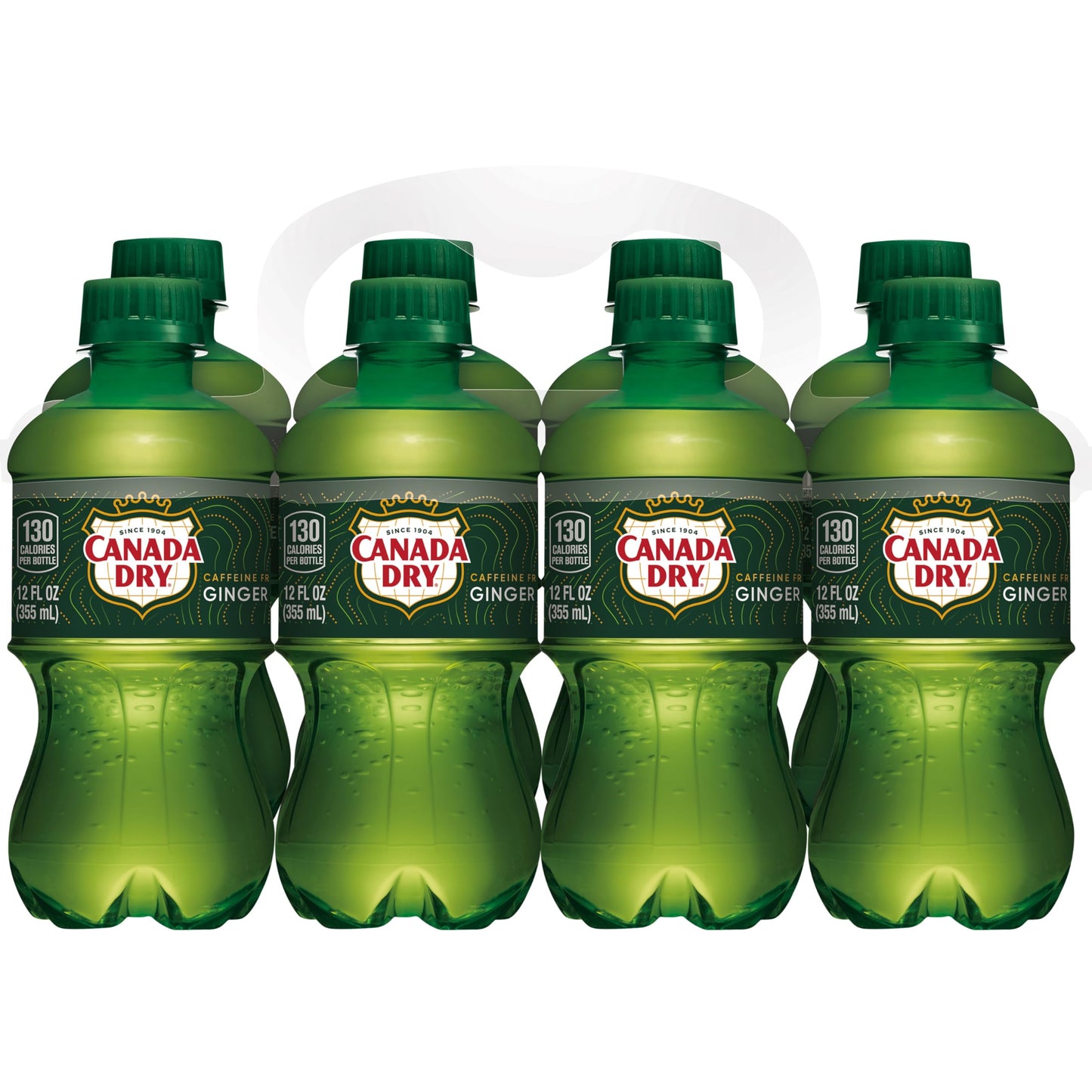 Canada Dry Ginger Ale Soda  12 Fl Oz Bottles  8 Pack