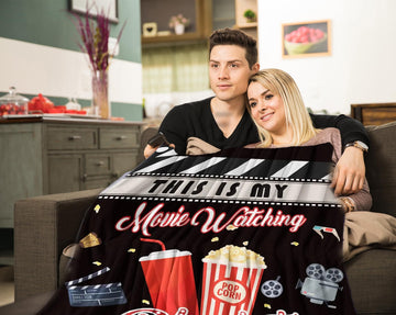 Beyond The Box Ultimate Movie Night Gift Basket - Variety Snack Package for Couples - Compact Size - Perfect for Housewarming or Birthdays