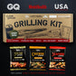 Ultimate Gourmet Grilling Seasonings & Spices Gift Set, Grill, Griddle, Bbq, Smoker, Unique Gift For Dad & Guys, Stainless Tongs