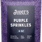 Judee'S Purple Sprinkles 4 Oz - Gluten-Free And Nut-Free - Brighten Up Your Baked Goods - Great For Cookie And Cake Decoration -