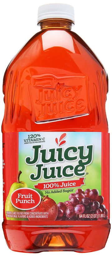 Juicy Juice Fruit Punch 100%, 64 oz