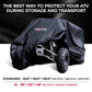 Tough Cover Basic Edition Atv Cover, Heavy Duty 210D Marine Grade Fabric, Quad Cover For Kawasaki, Honda, Polaris, Yamaha, And M