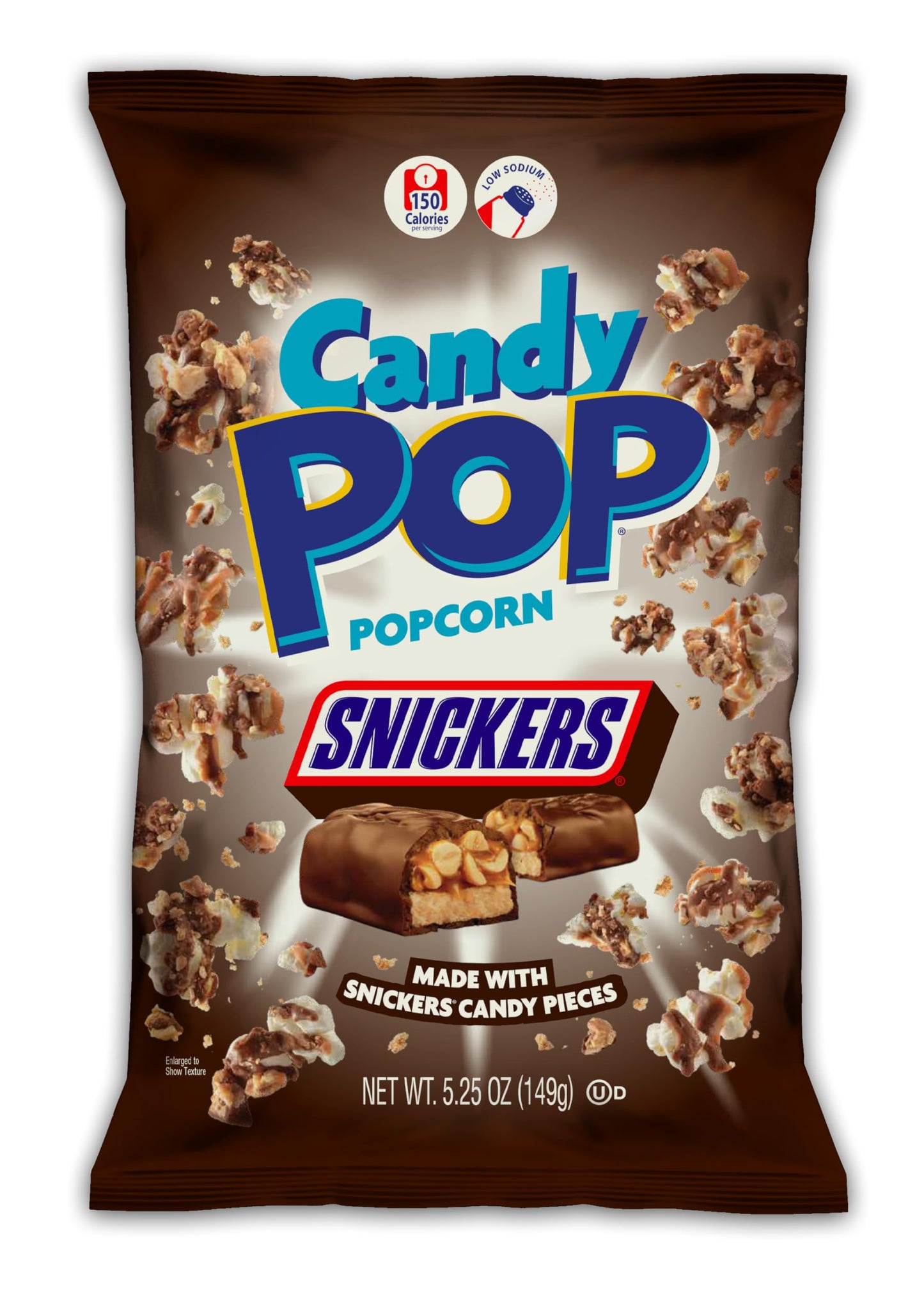 Cookie Pop Popcorn Popcorn Snickers (Pack Of 12)