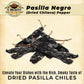 Dried Chili Pepper Variety Pack 4oz Each - Includes enhanced Whole Ancho  Guajillo  Pasilla Chiles - Staple for Mexican Recipes - Moles  Salsa  Sauces  Birria  Stews  Tamales. By El Molcajete