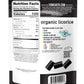 YumEarth Organic Black Licorice, 12- 5oz Packs, Allergy Friendly, Gluten Free, Non-GMO, Vegan, No Artificial Flavors or Dyes