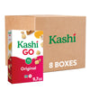 Kashi GO Breakfast Cereal, Fiber Cereal, Family Breakfast, Original (8 Boxes)