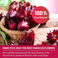 Tempoak Hibiscus Flowers Tea Bags - 60 Bags, Pure & Natural, Herbal, Caffeine-Free, Non-GMO, No Additives, No Sugar, Gluten-Free