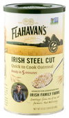 Flahavan s Quick to Cook 5 Minute, Irish Steel Cut Oatmeal, 24 Ounce (Pack of 6)