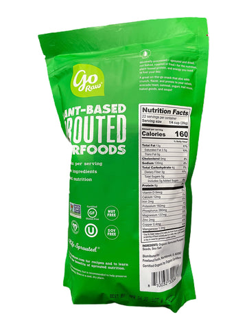 Pumpkin Seeds with Sea Salt, Sprouted & Organic, 22 oz. Bag | Keto | Vegan | Gluten Free Snacks | Superfood