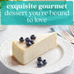 Davids Cookies Dreamy Cheesecake 10    With 14 Servings - No Added Sugar Fresh Bakery Dessert - Quality Cakes For Delivery - Gre