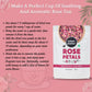 Urban Platter Sun Dried Rose Petals | 3.53 Oz/100G | Edible Gulab Patti | Natural & Pure Aromatic Flower Petals | Used In Herbal Tea, Baking, Desserts, Rose Water & Crafting