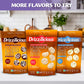 Drizzilicious Mini Rice Cakes Salted Caramel - Rice Crisps, Healthy Snack For Mature-Themeds & Kids, Flavored Rice Cakes, Vegan, Gluten Free, Allergen Free, 90 Calories Per Serving- 4 Oz (Pack Of 6)