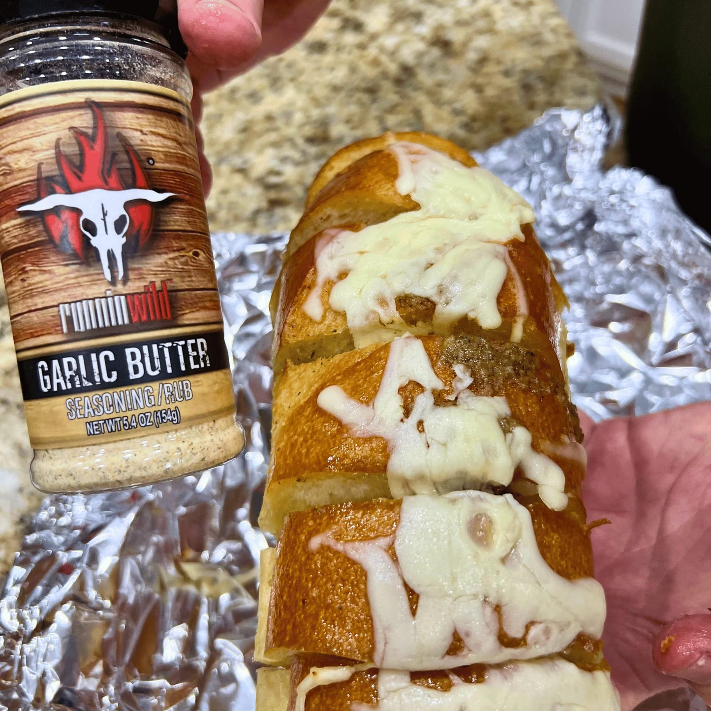 Gourmet Garlic Butter Seasoning | No Artificial Flavors and No MSG added | Premium Spice for Ribs, Chicken, Pork, Pasta, just ab