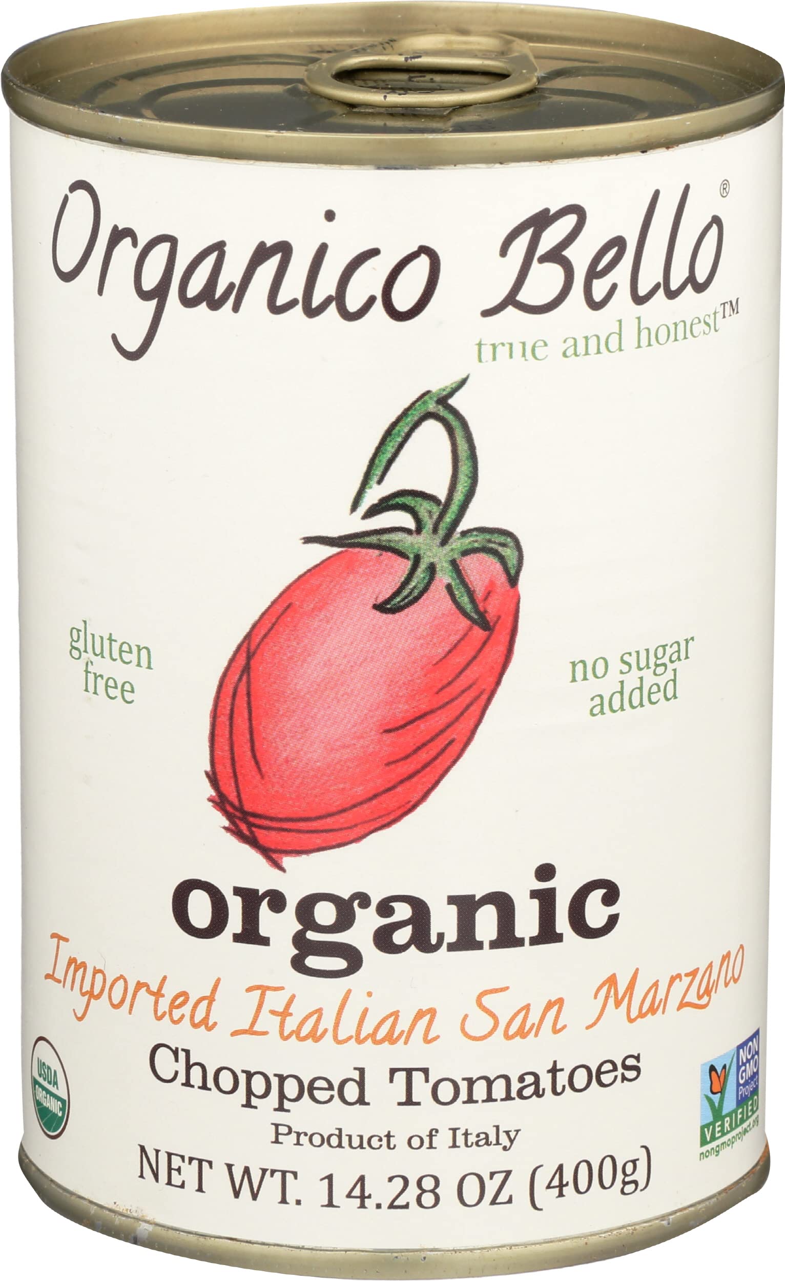 ORgANIcO BELLO Organic chopped Tomatoes 14.28 OZ