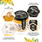 Honigma Raw Honey | Exquisite Taste | 100% Pure | Unpasteurized | Unfiltered | Partially Crystallized | (8.8 Fl Oz (Pack Of 1),