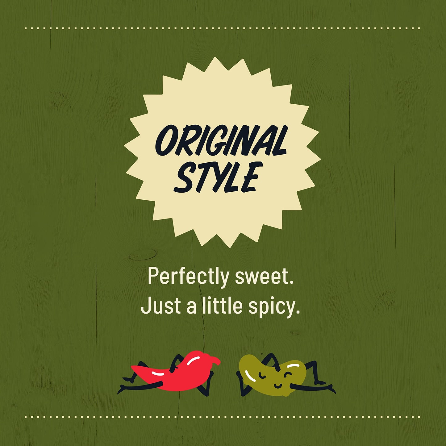 Wickles Pickles Original Pickles (6 Pack) - Spicy Garlic Pickles - Sweet & Hot Pickle Slices - Sweet, Slightly Spicy, Wickedly D